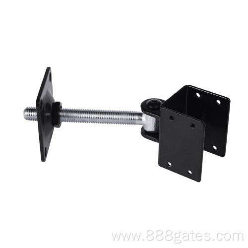 swing gate Clamp powder-coated Hinge with long bolt